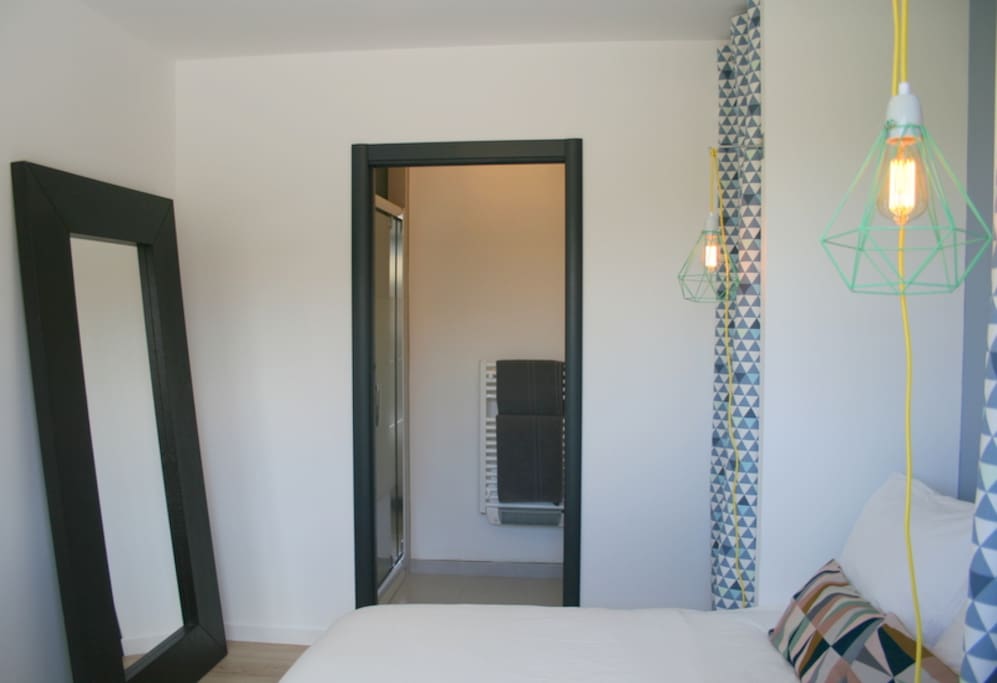 Chambre séparée avec SDE attenante