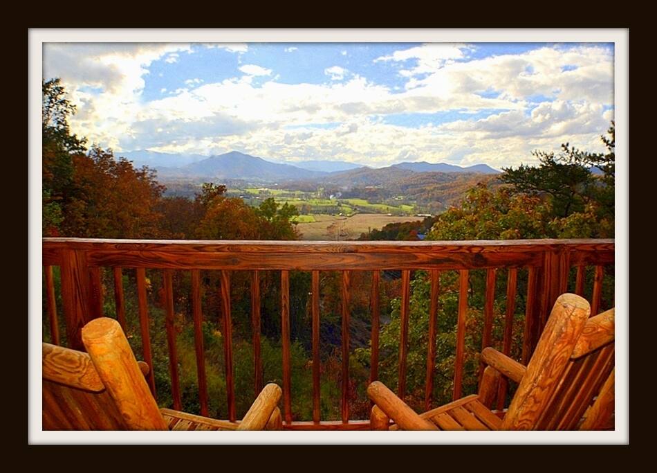 Awesome views from the deck.