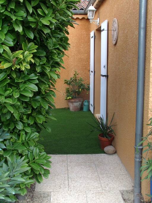 Entrée du gîte