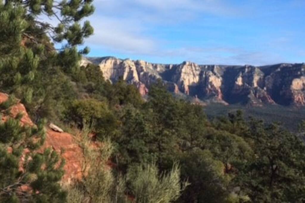Spectacular hiking views