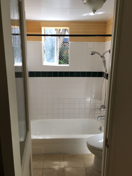 Clean and simple bathroom