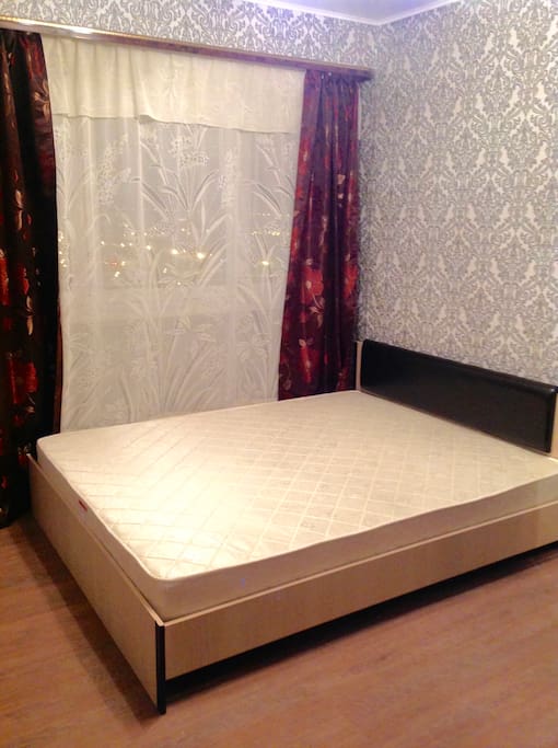 your bedroom (bed linen is provided)