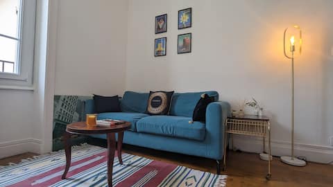 Cute vintage flat Lyon - Gratte Ciel.