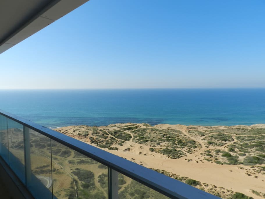 beautiful unflitered views of the nature reserve