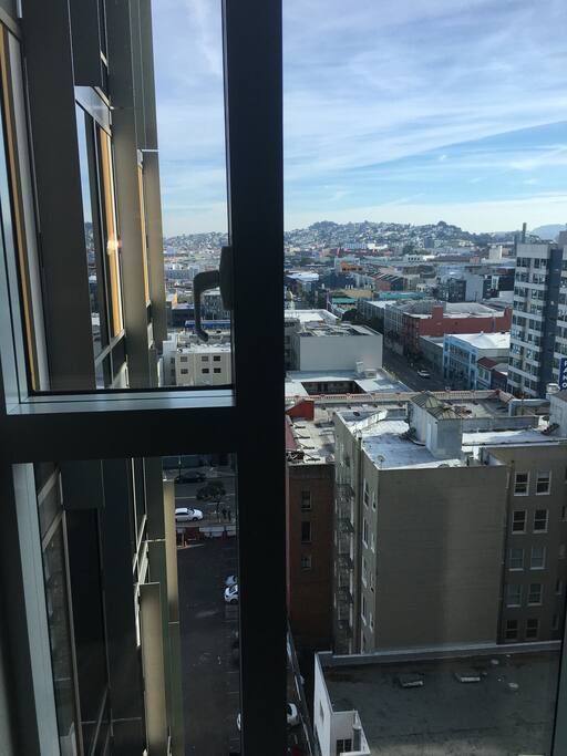 High-rise view of San Francisco SoMa