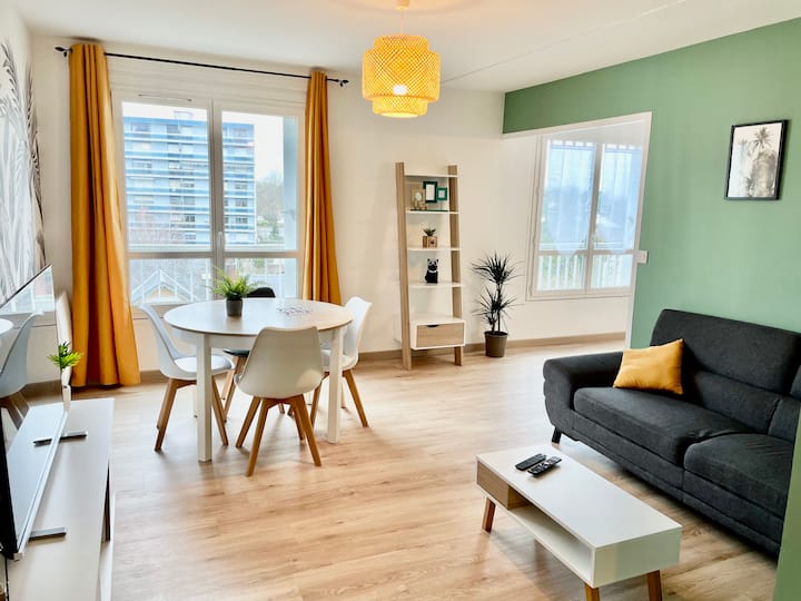 Grand Parc apartment (2) 2 bedrooms (65m2) Apartments for Rent in Châteauroux, CentreVal de