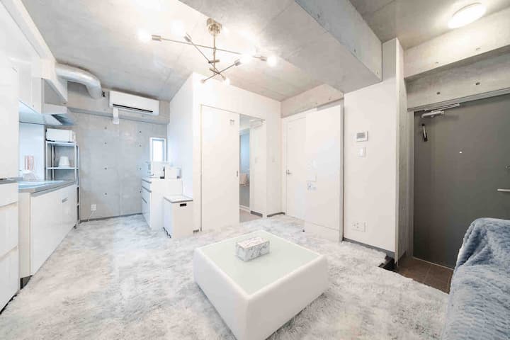 渋谷駅すぐ!モダンなマンションのワンフロア貸切で贅沢な都心ステイ - 시부야구