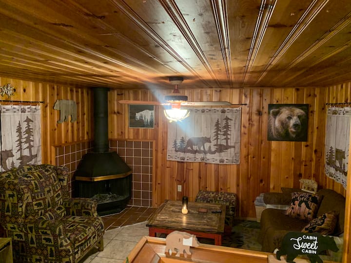 Cozy Knotty Bear Cabin Perfectly Located W/hot Tub - Ruidoso, NM