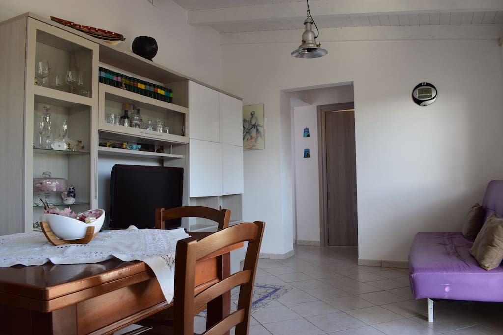 Cucina vista parete