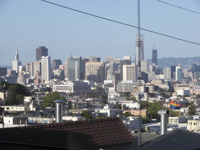 Modern SF Castro 2bd/2bth. Amazing views/location