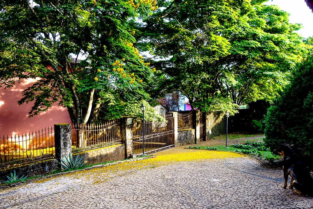 Entrada da residência.