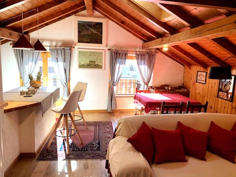 Popular Airbnb listing: Bright Attic in the heart of Bormio in Bormio