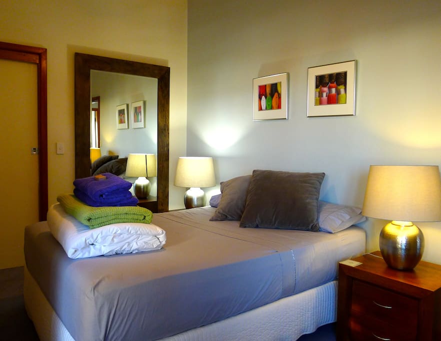 Bedroom 1 with ensuite bathroom