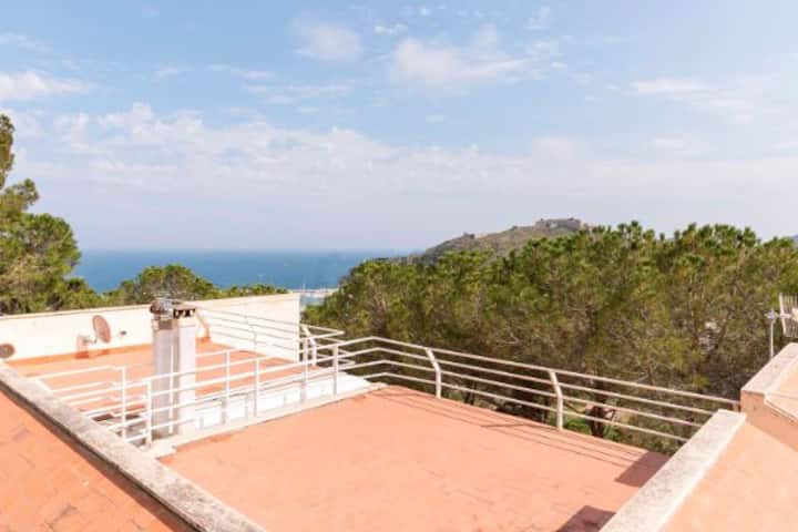 Porto Ercole Appartamento In Villa - Orbetello