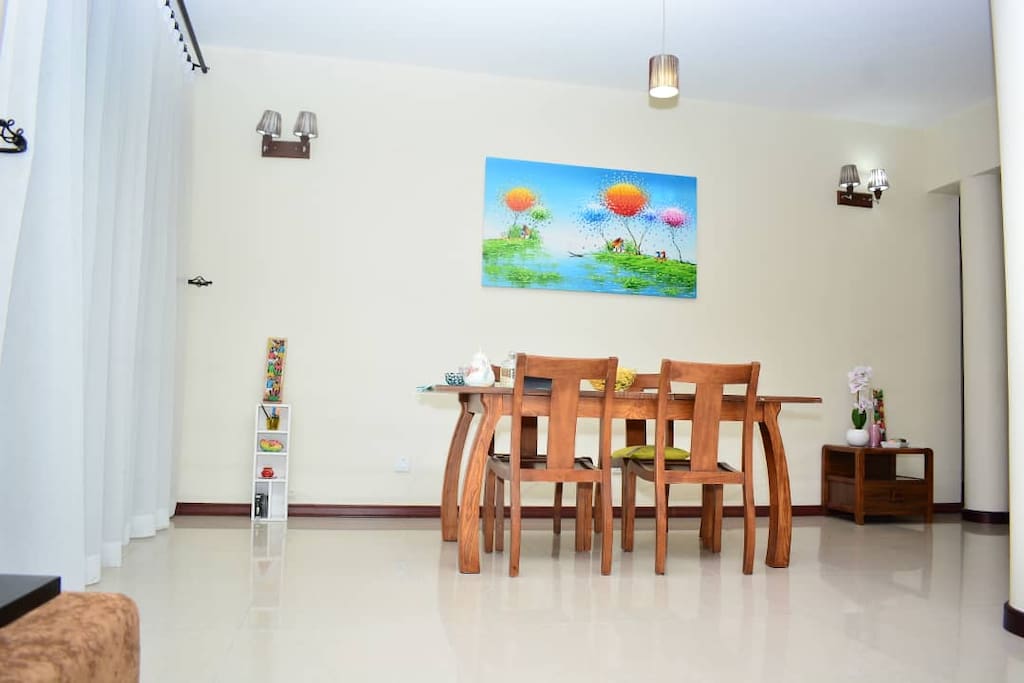 dinning table area