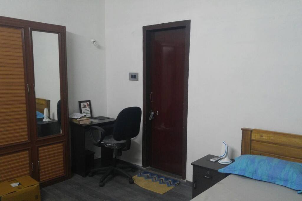 With cupboard & Desk