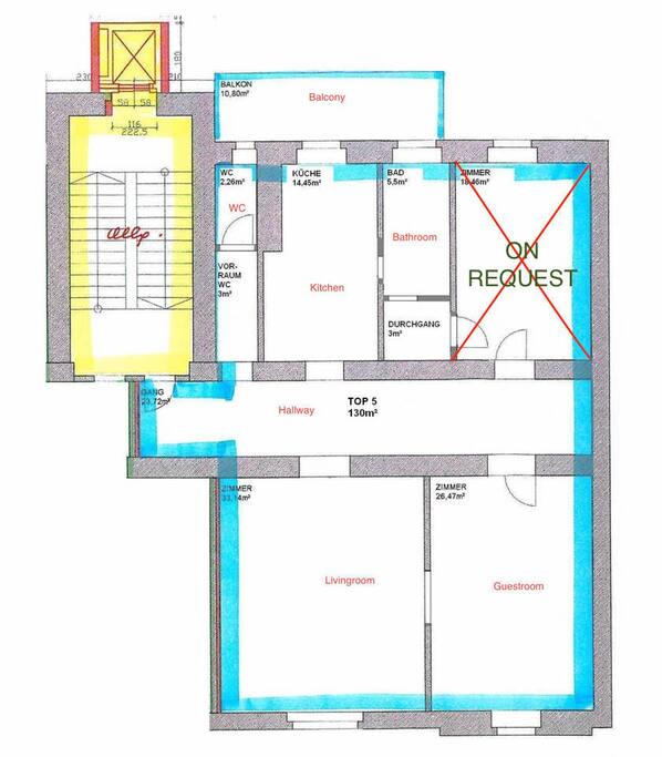 Skech of the flat