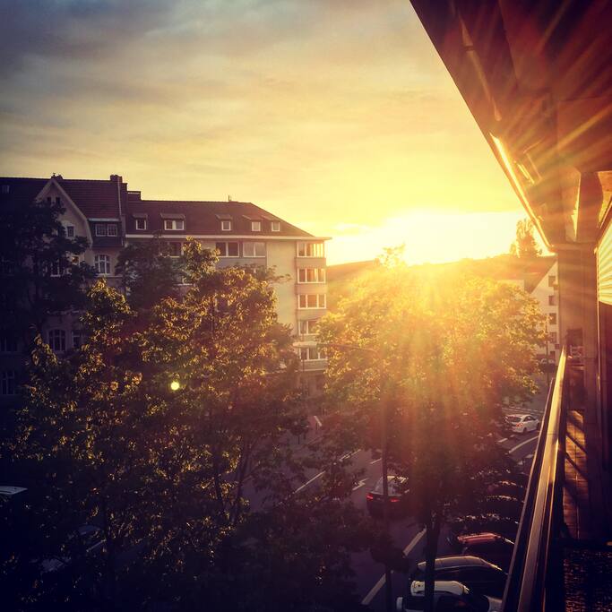 Your sunset from the balcony