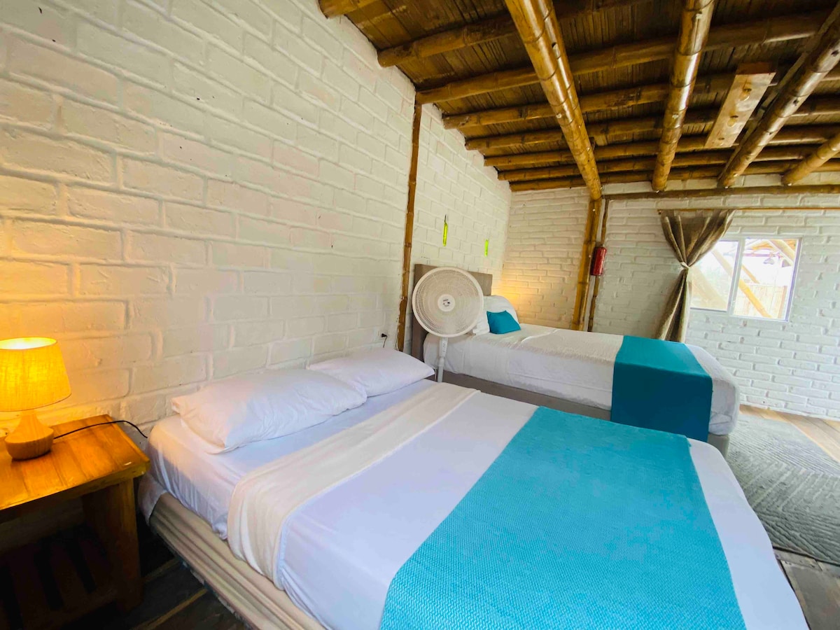 غرفة مريحة في كابالونغا