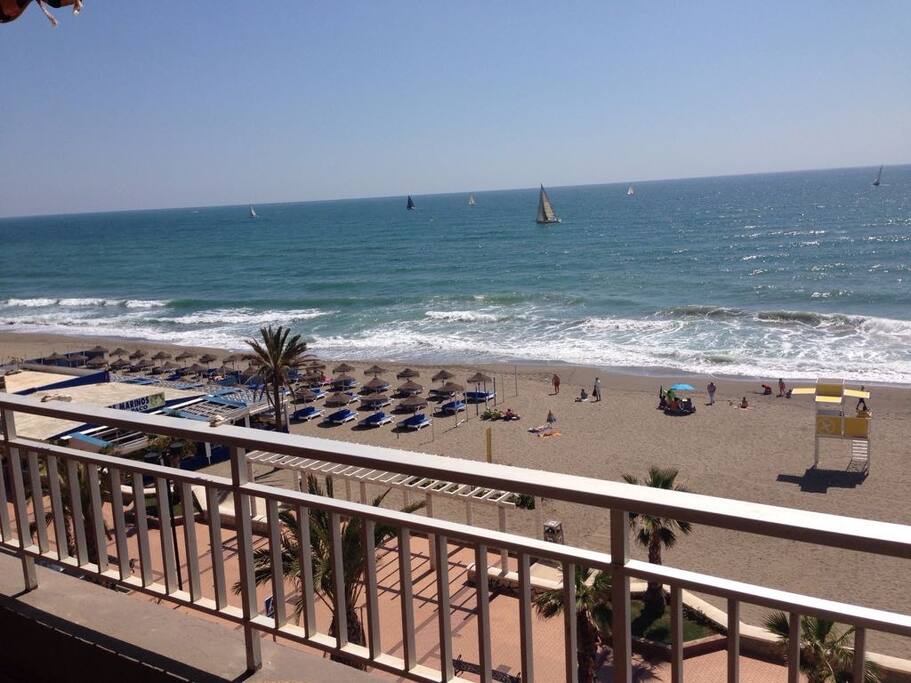 Views from the balcony.