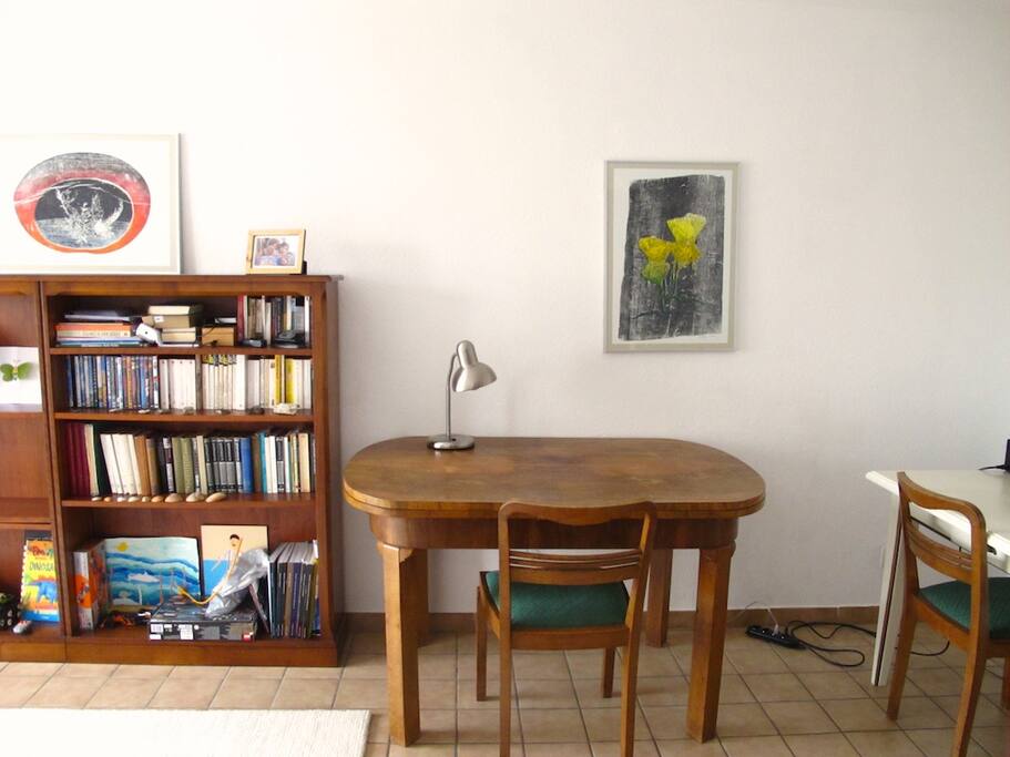 Chambre spacieuse et lumineuse