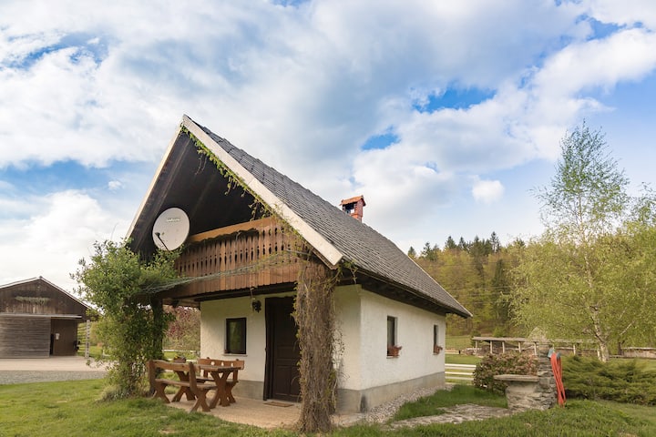 Apartment house in countryside