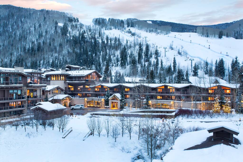 Views of Vail Mountain's Golden Peak