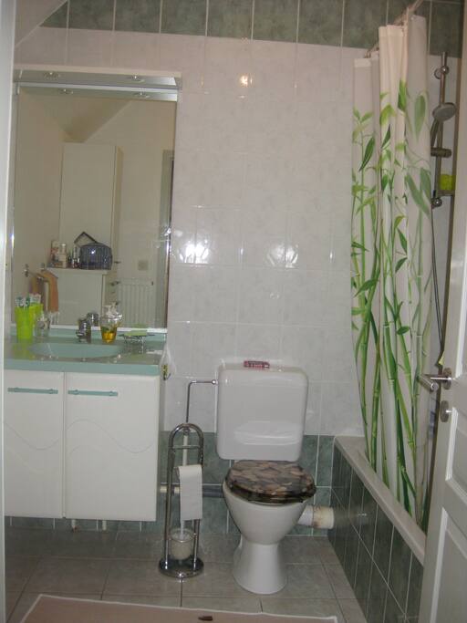 Salle de bain et WC privatifs