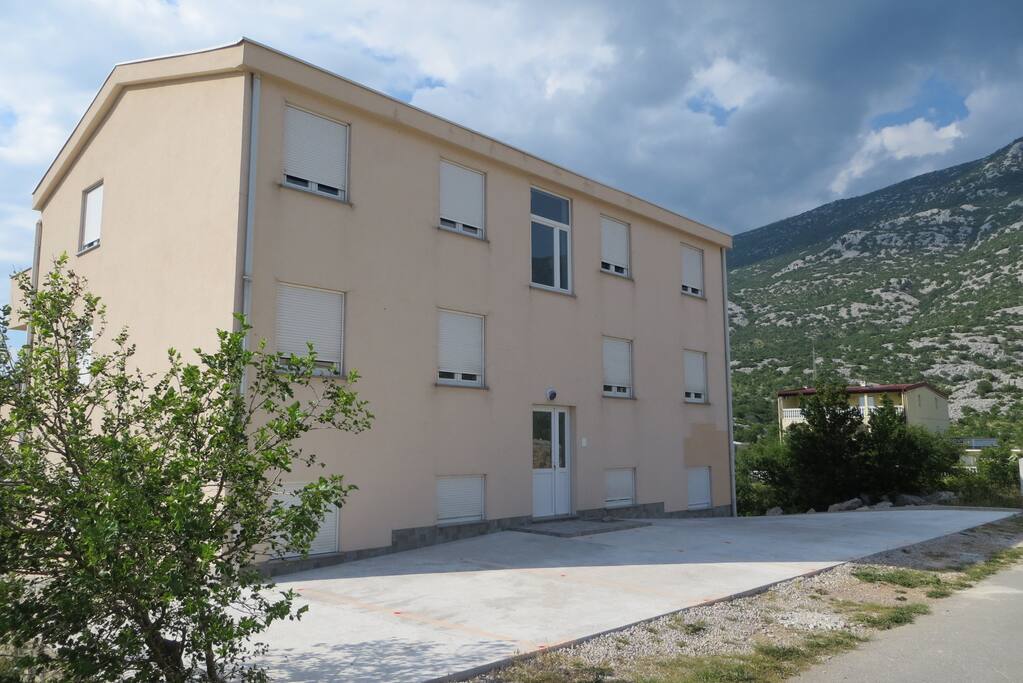 Front of the building