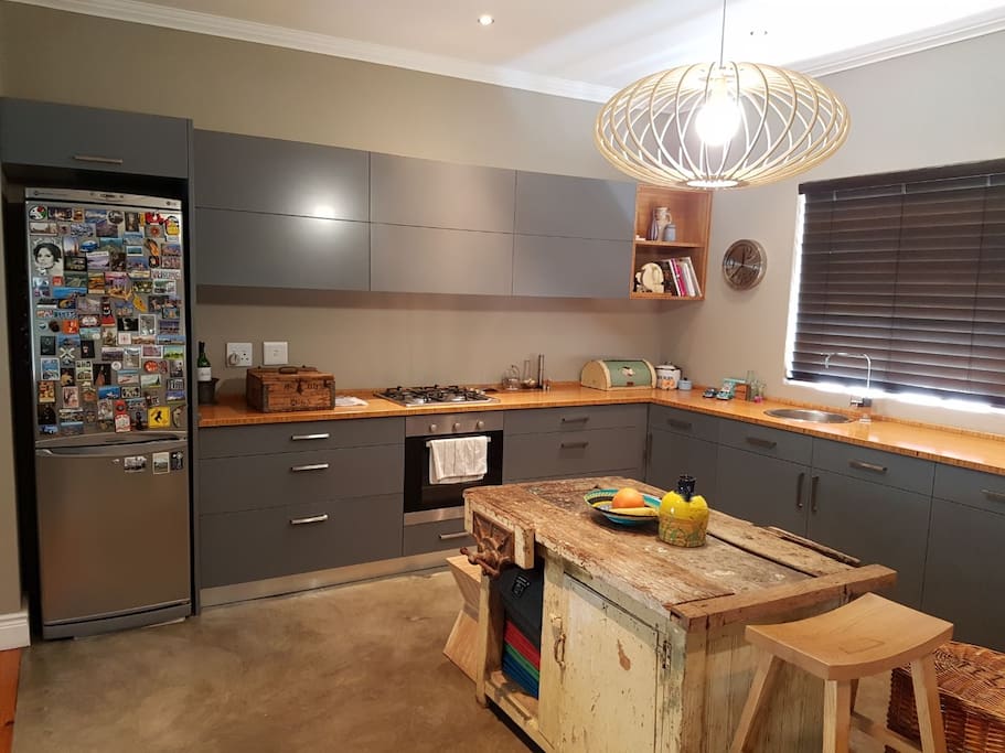 Fully equipped kitchen with Gas and electric stove