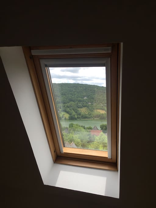 Vue depuis le velux