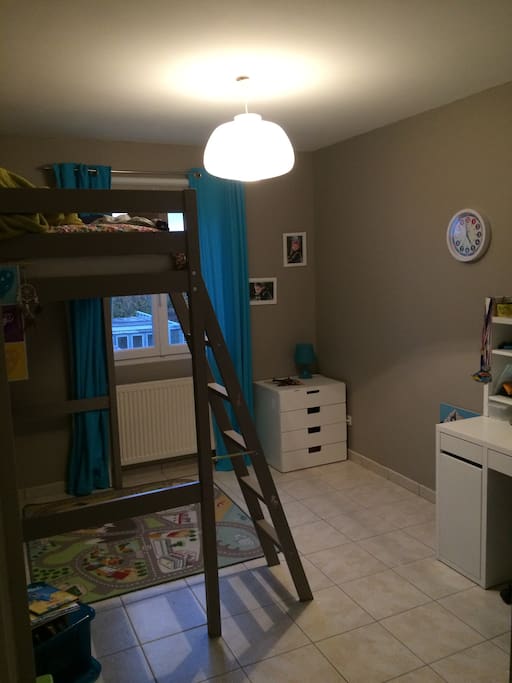 Chambre enfant - Lit mezzanine 90