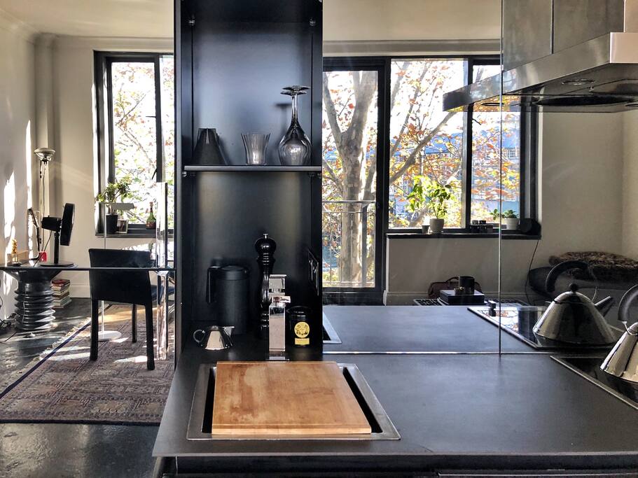 A new bespoke kitchen with no expense spared.