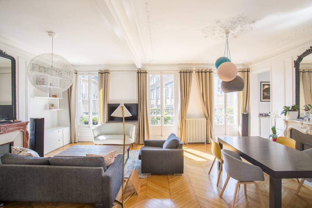 The large living room