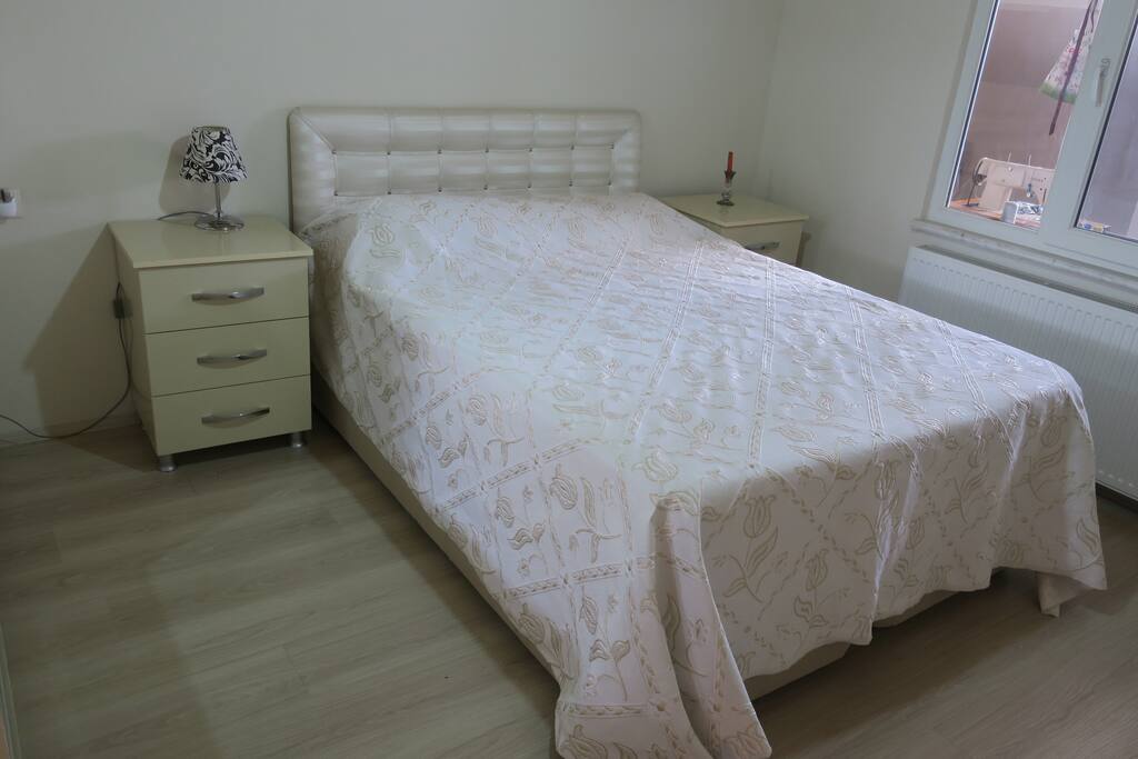 Double Bed in the Private Bedroom