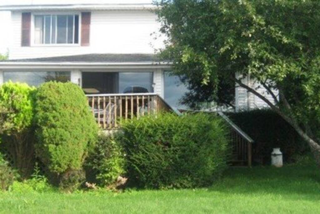 Front view of house