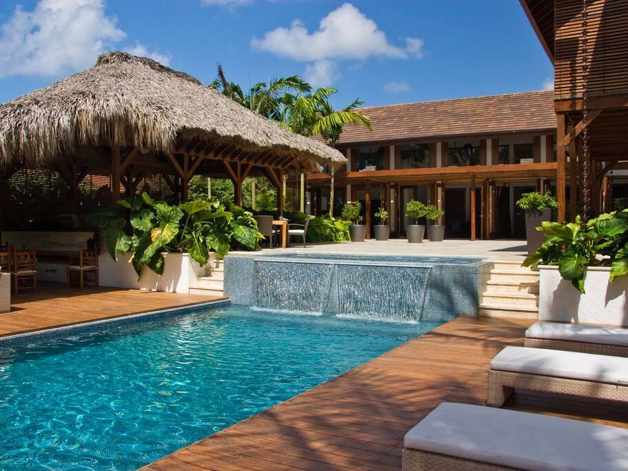 Poolside View