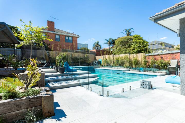 Gorgeous home with pool. Central location.