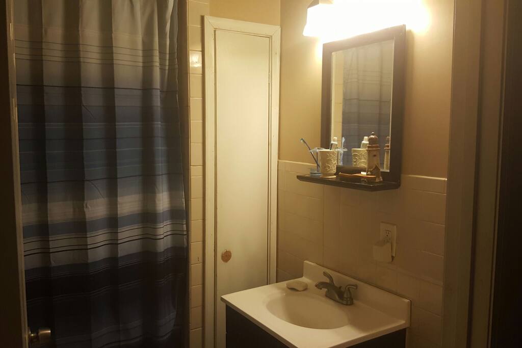 1st full size bathroom.
