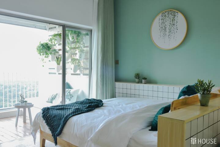 HUA•HOUSE·简约清新·福田上沙cocopark180度全景观直面高尔夫球场·简约清新 月租