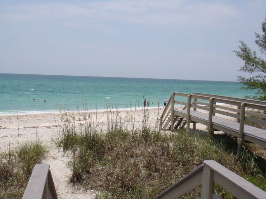 Private Stairs to beach