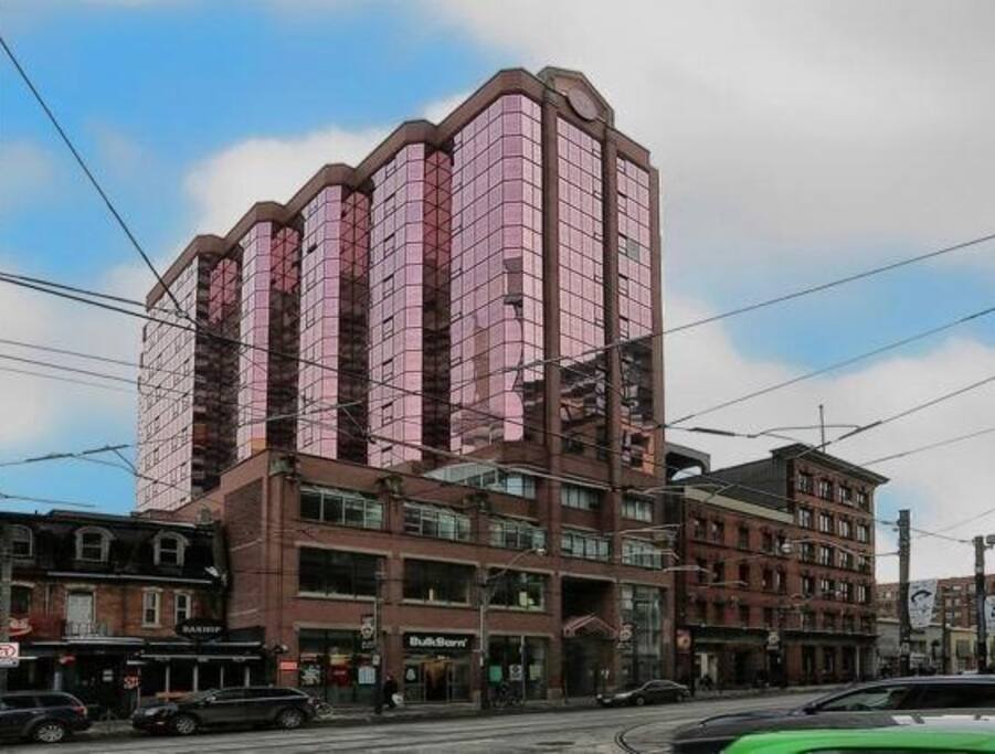 Conveniently located at King & Spadina
