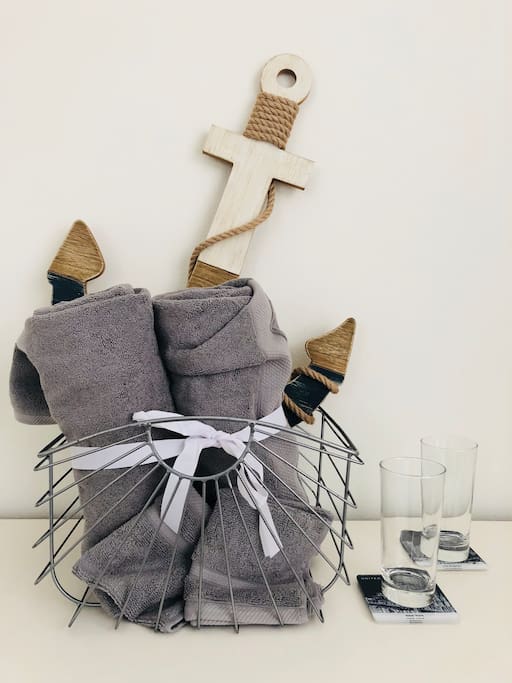 Fresh towels
