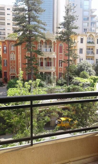 view from bedroom 1 balcony
