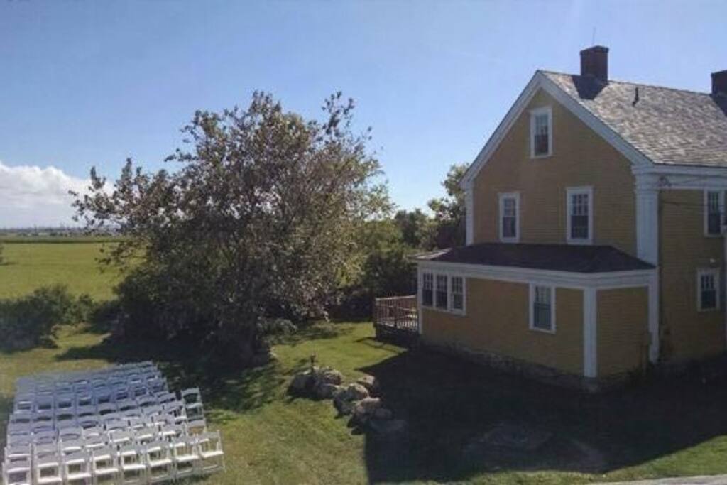 wrap around deck