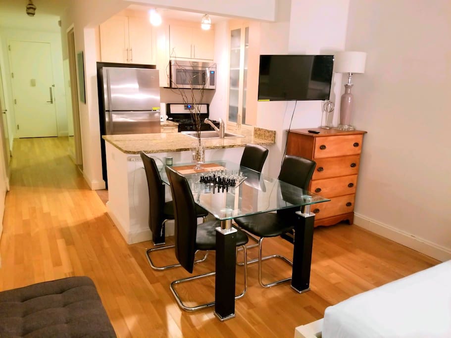 Dining Area + Kitchen