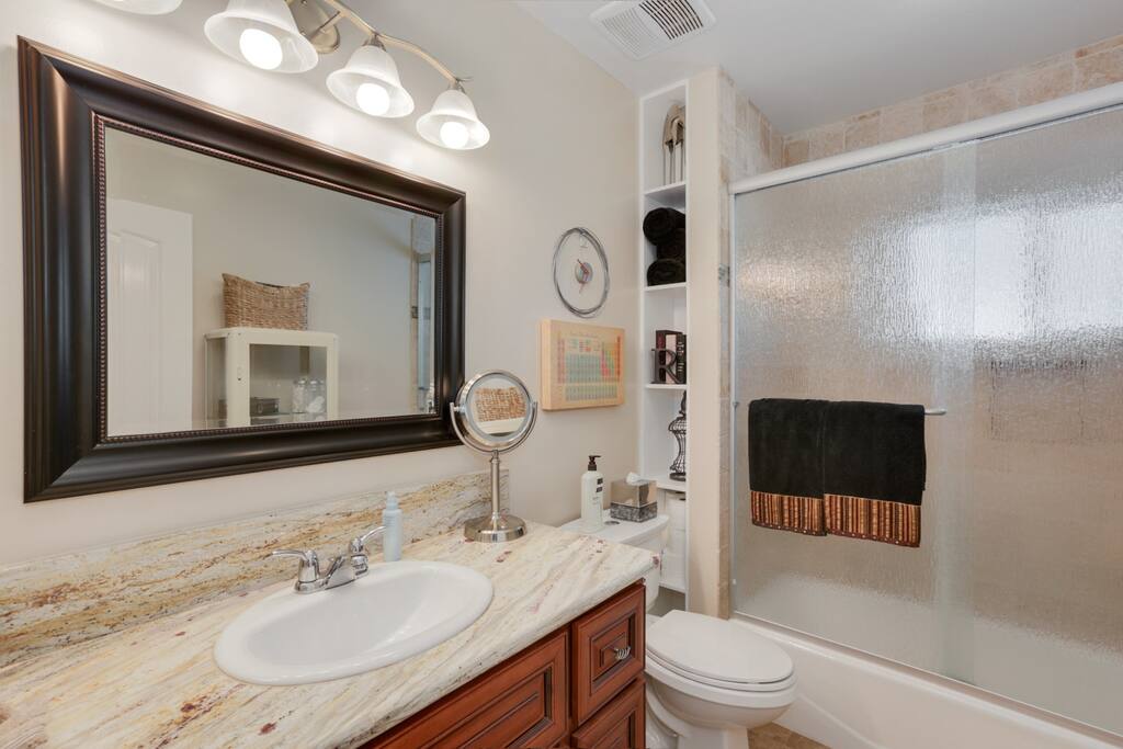 Your private bathroom