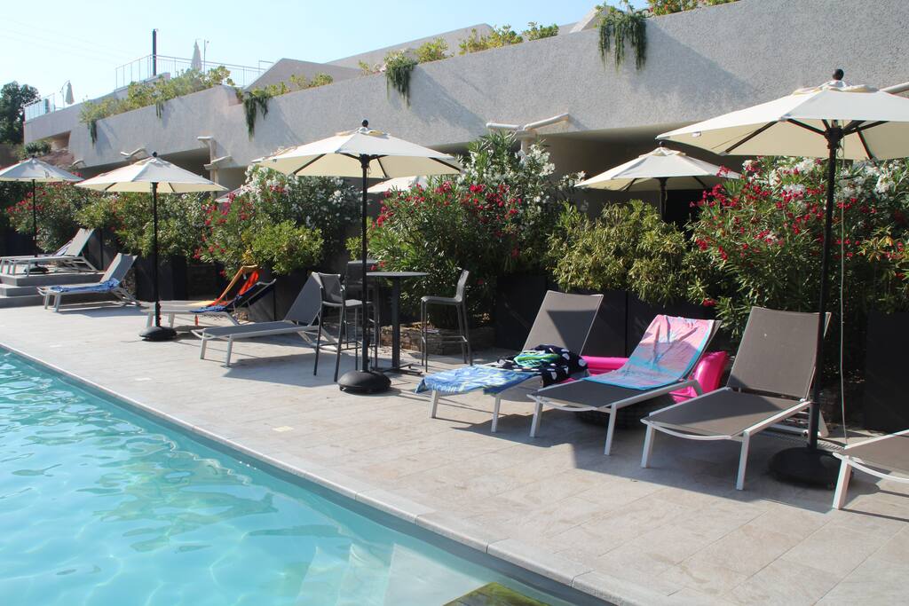 Terrasse piscine