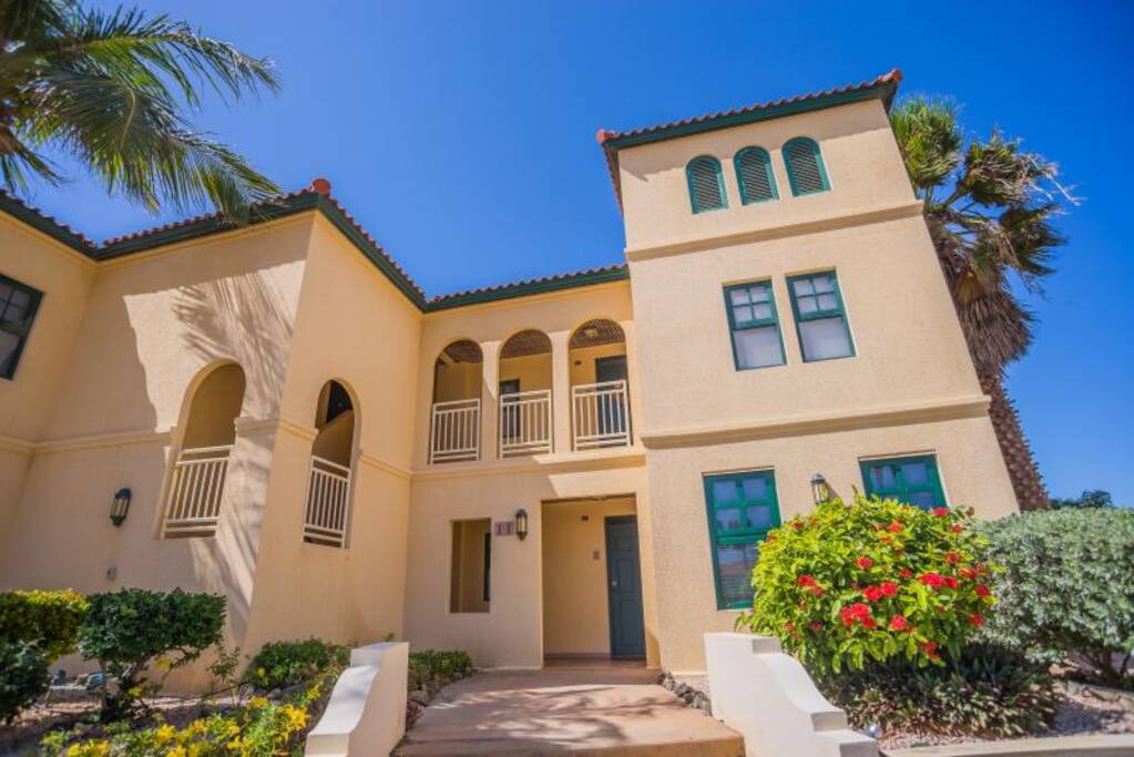 Entrance of Condo in Building Las Rocas