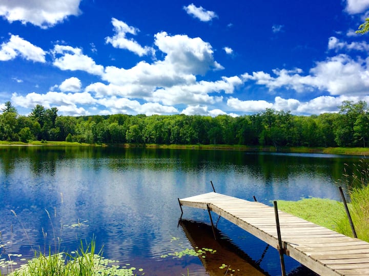 Birchwood Cabin with Private Lake Cabins for Rent in Birchwood, Wisconsin, United States